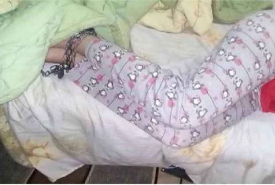 صورة من الفيديو الذي تم تداولة على منصات التواصل الاجتماعي