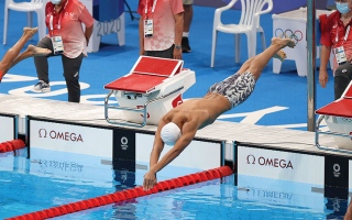المطروشي: الفرصة لاتزال أمامي لتحقيق الأفضل لسباحة الإمارات