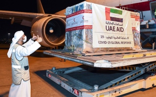 الإمارات ترسل طائرة مساعدات طبية إلى موريتانيا