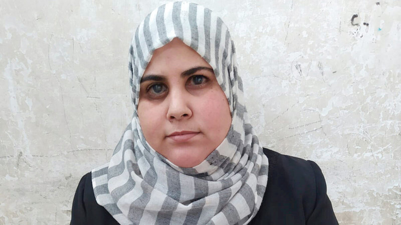 مرشدة الأقران والناشطة المجتمعية إيمان وادي.   الإمارات اليوم