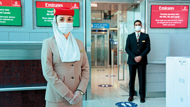 شركات الطيران الإماراتية ستشغّل الأسبوع الجاري 682.5 ألف مقعد.   أرشيفية