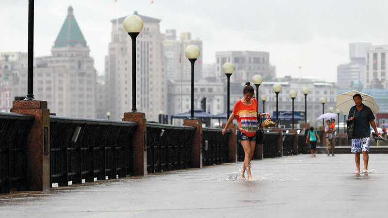 استثمرت الحكومة الصينية مليارات الدولارات في برنامج المدن الإسفنجية.  أرشيفية