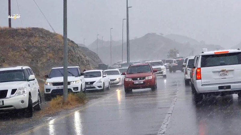 الحالة الجوية ستستمر خلال الأيام المقبلة.  الإمارات اليوم