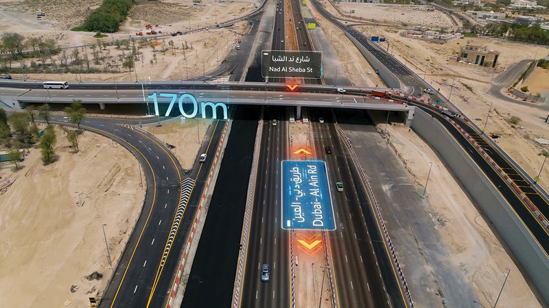 المشروع يخدم مناطق ند الشبا وميدان والمشاريع التطويرية.  من المصدر