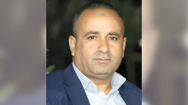 مسؤول ملف الأغوار في محافظة طوباس معتز بشارات.   الإمارات اليوم