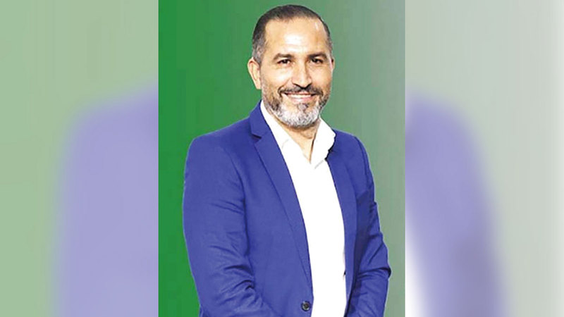 مدرب العروبة فتحي العبيدي.  من المصدر