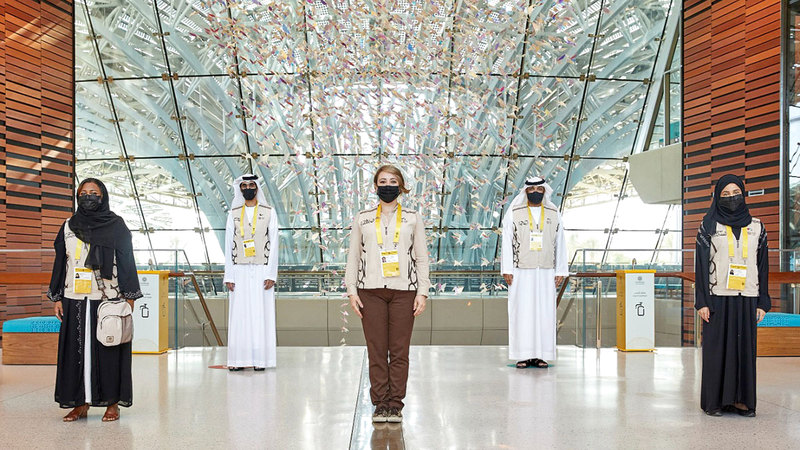 يحظى التطوّع بتشجيع حكومة الإمارات ودعمها.  من المصدر