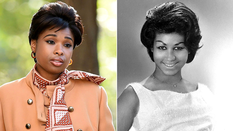 أريثا فرانكلين وجنيفر معاناة متشابهة في فيلم «ريسبكت».  أرشيفية