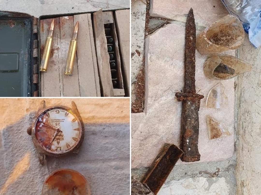 اسرائيل تعثر على رفات جندي أردني شارك في حرب ال 67.. بجانبه ساعته وسكينه وخاتمه وخوذته .. صور - Vimarsana News