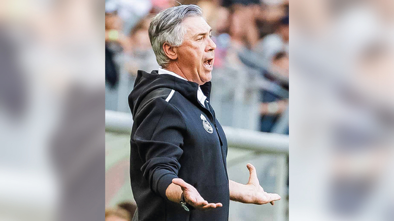كارلو أنشيلوتي يعود لقيادة ريال مدريد بديلاً عن زيدان.  أ.ف.ب
