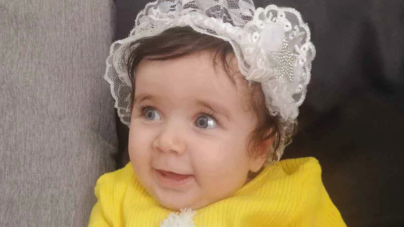 «منيرة» تعافت لكنها بحاجة إلى العلاج الطبيعي.   من المصدر