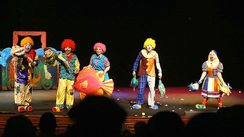 مسرح الطفل يؤدي مهمة إمتاع الأطفال وترفيههم وإيجاد معرفة جديدة لديهم.  أرشيفية