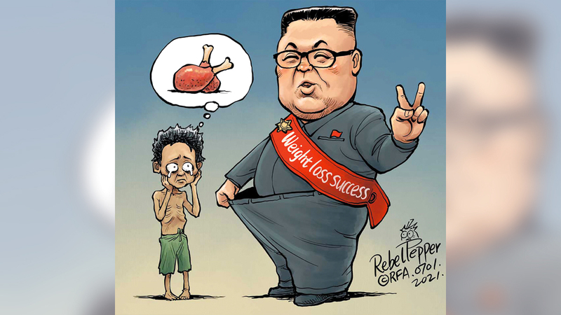 نجح في فقدان الوزن. عن «راديو آسيا الحرة»