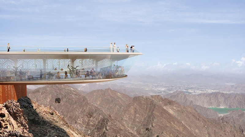 المشاريع تلعب دوراً مهماً في تعزيز السياحة الداخلية والاستدامة البيئية للمنطقة.   وام