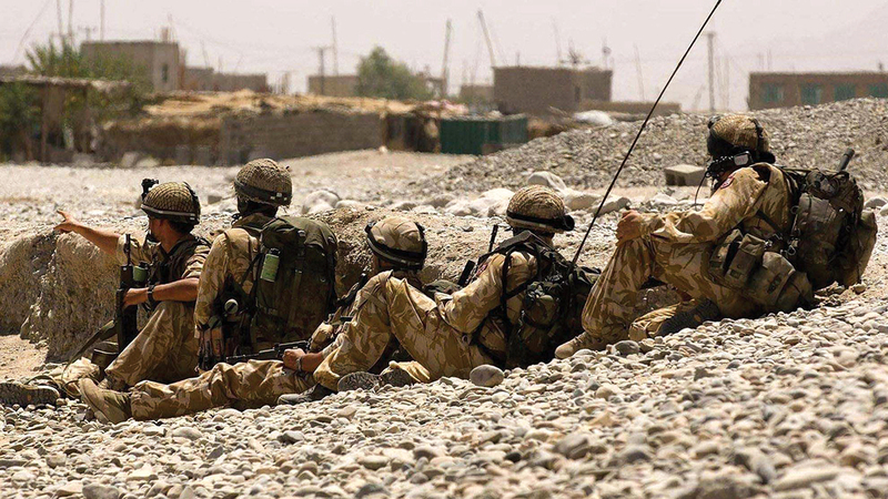 القوات البريطانية في أفغانستان محدودة القدرة.   أرشيفية