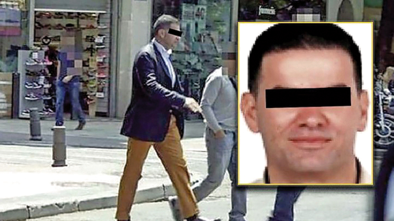 شرطة دبي استمرت في مراقبة رافاييل إمبريال على مدار الساعة.   من المصدر