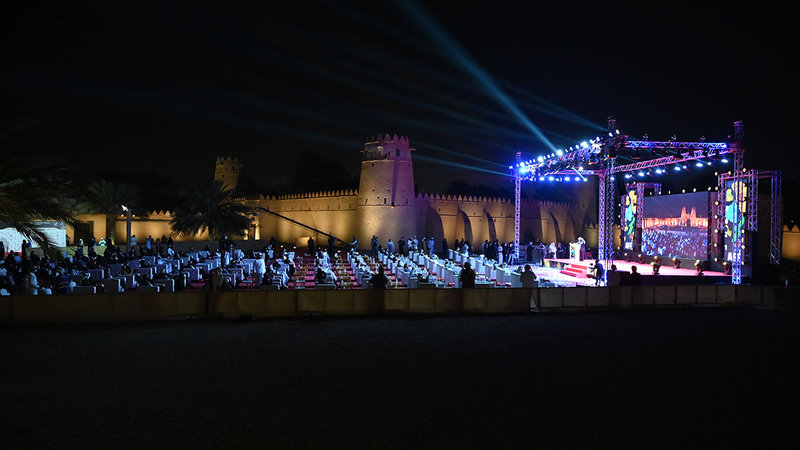 المعلم التاريخي «قلعة الجاهلي» استضاف حفلي افتتاح وختام الدورة الماضية من المهرجان.   من المصدر
