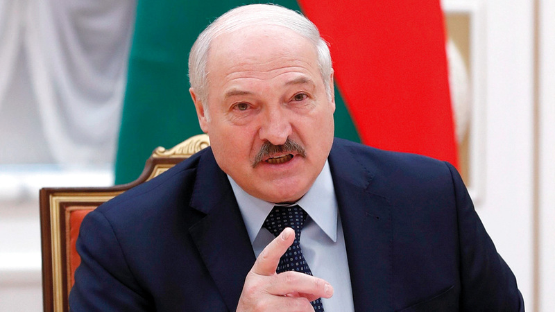 لوكاشينكو تعهد بإغراق أوروبا بالمهاجرين. أرشيفية