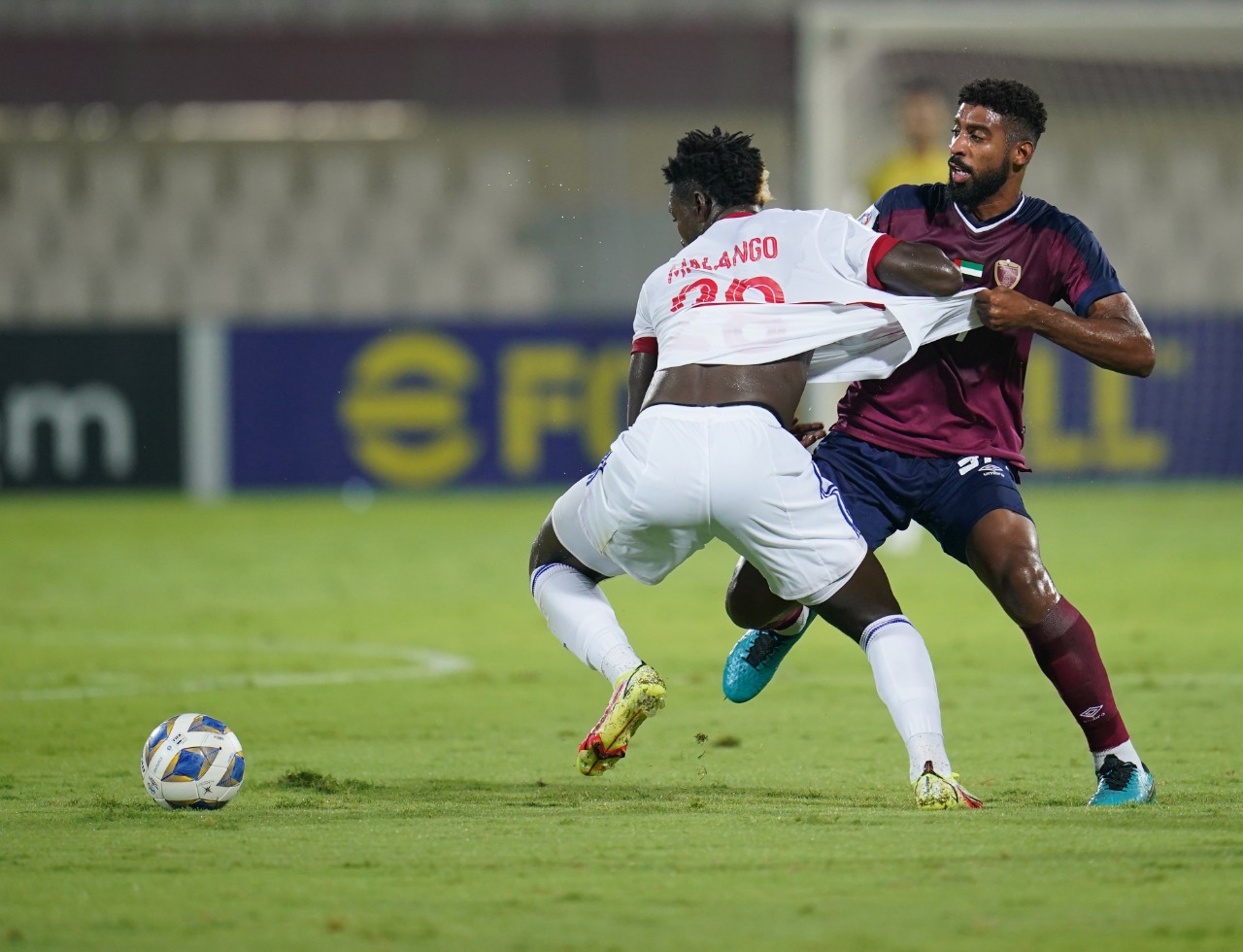 Sharjah Faces Al Wahda With The Same Line up As The Al Wasl Match 