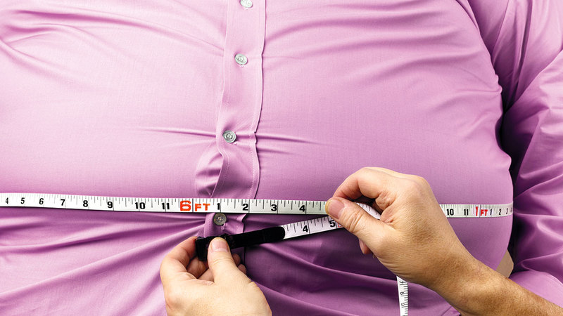 البدانة تؤثر في أكثر من 40% من البالغين بأميركا.    أرشيفية