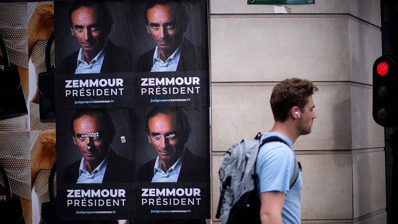 خَلط زمور أوراق السياسة الفرنسية بعزمه الترشح للرئاسيات.   أرشيفية