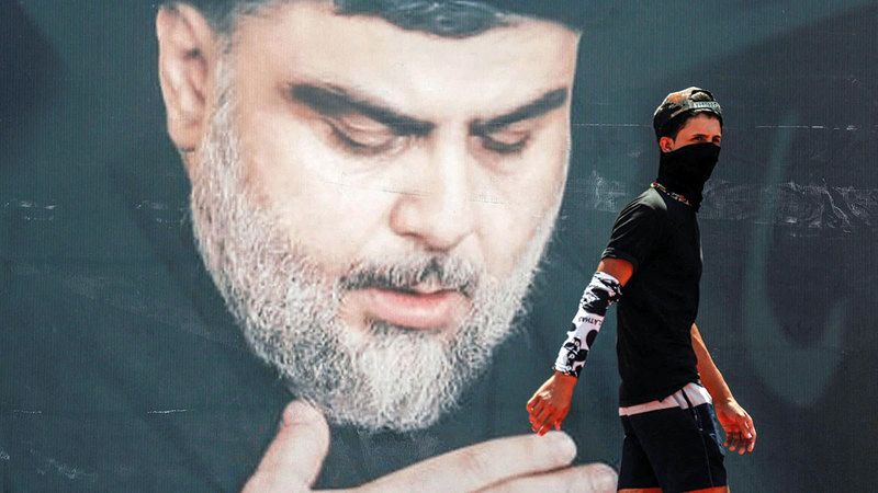 مقتدى الصدر يأمل أن يكون رئيس الوزراء ضمن أنصاره.   من المصدر