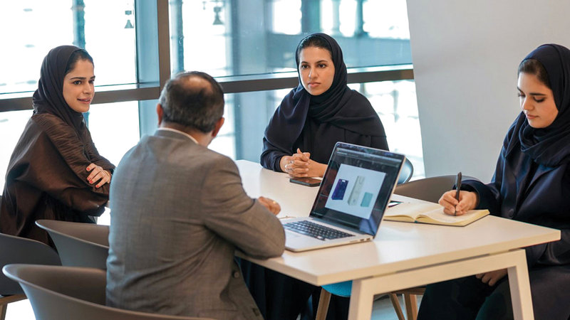 لقاءات مع نخبة من المنظمات الدولية والجهات المعنية بالارتقاء بالمرأة ودورها.  من المصدر