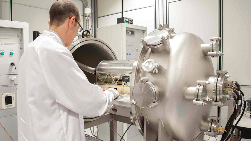 ساعة «ليوناردو» الذرية.  من المصدر