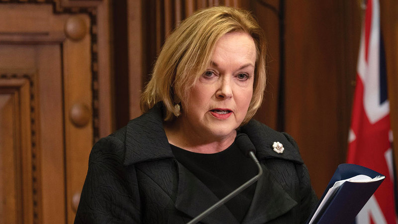 زعيمة المعارضة النيوزيلندية. 	 أرشيفية