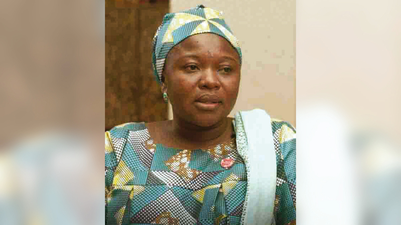 مؤسِّسة المشروع: &laquo;(الفونيو) غذاء للأرض والبشر، وحلّ مشكلة انعدام الأمن الغذائي&raquo;.