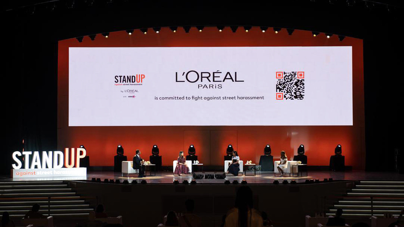 المشاركات في النقاش شدّدن على أهمية التصدي لظاهرة التحرش.  من المصدر