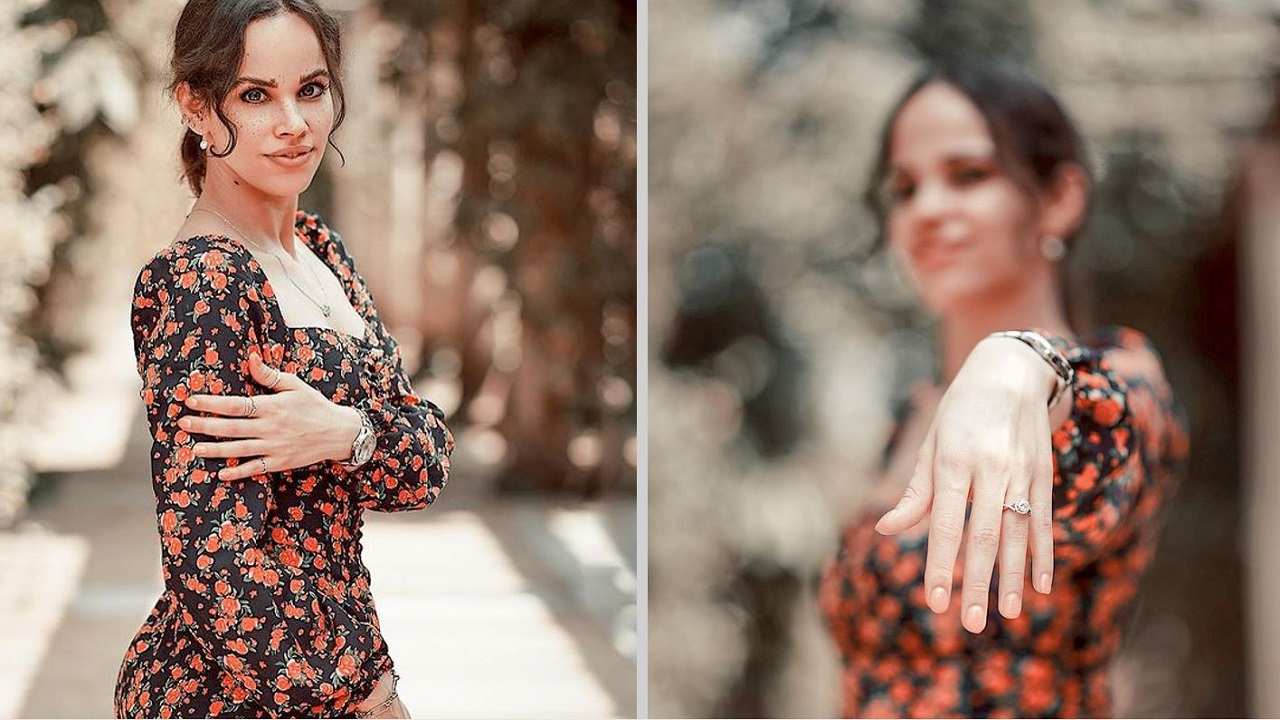 خطوبة نور عمرو دياب