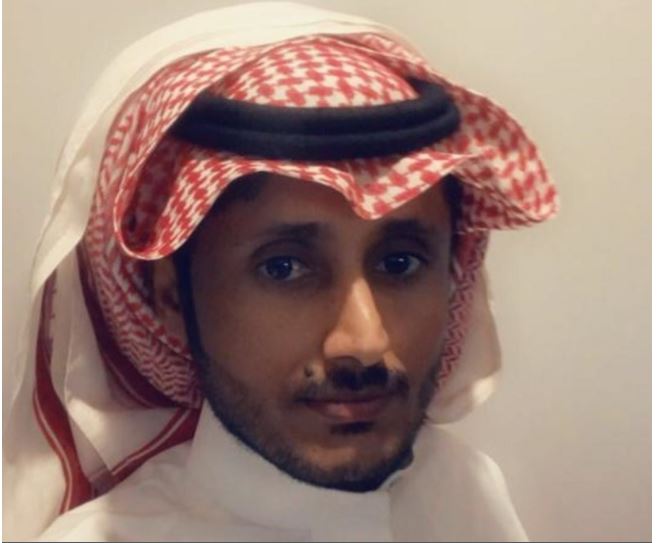الصورة المتداولة للمواطن السعودي ضيف الله المطيري