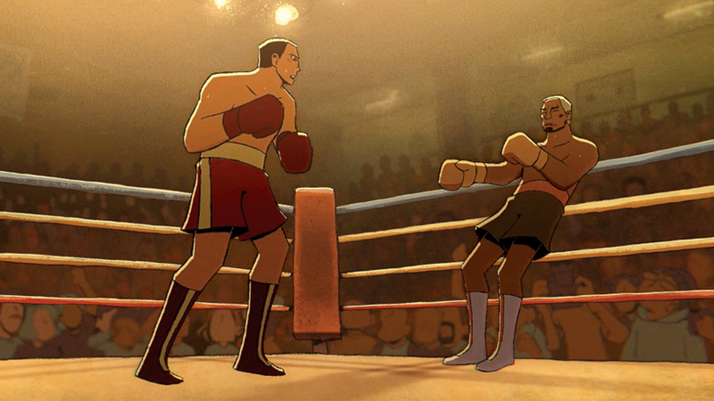 لقطة من فيلم &laquo;الجولة الأخيرة&raquo;.  من المصدر