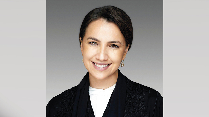 وزيرة التغير المناخي والبيئة: مريم بنت محمد المهيري.