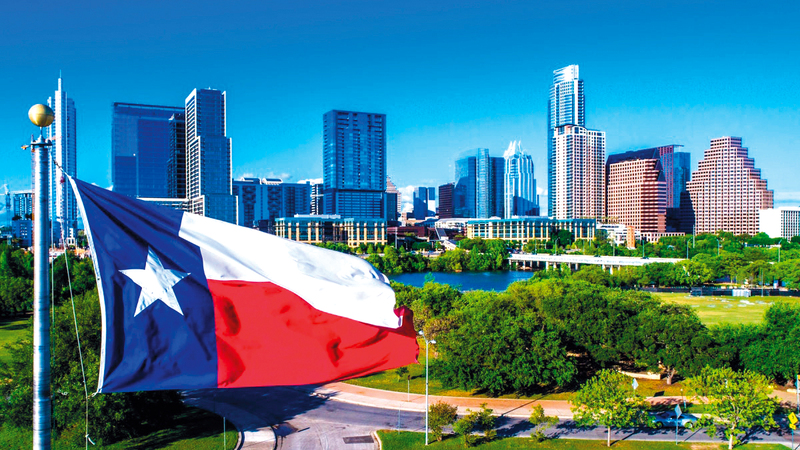 الوضع الاقتصادي في تكساس أفضل من كاليفورنيا حالياً.  ارشيفية