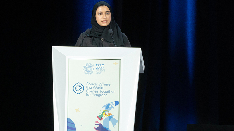 وزيرة دولة للتكنولوجيا المتقدمة ورئيس مجلس إدارة وكالة الإمارات للفضاء: سارة بنت يوسف الأميري.