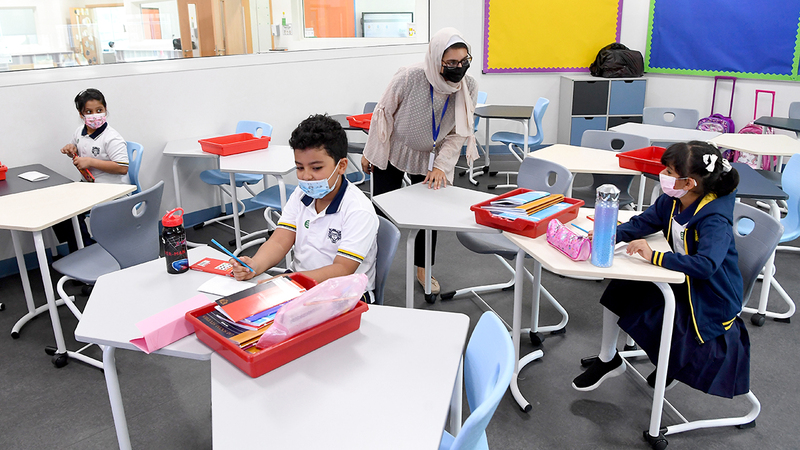 المجتمع التعليمي في دبي خاض تجربة جديدة خلال الـ18 شهراً الماضية.   الإمارات اليوم