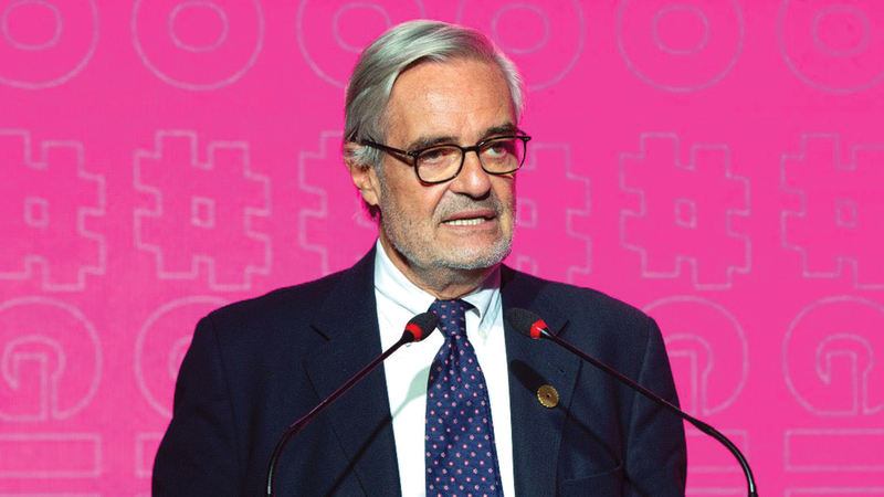 باولو جليسينتي: «طواف إيطاليا هو تعبير حقيقي عن الشعور الذي نريد أن نمنحه لمعرض إكسبو: التواصل بين الناس».