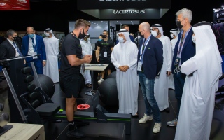 600 رياضي و250 شركة يشاركون في معرض دبي الدولي لبناء الأجسام