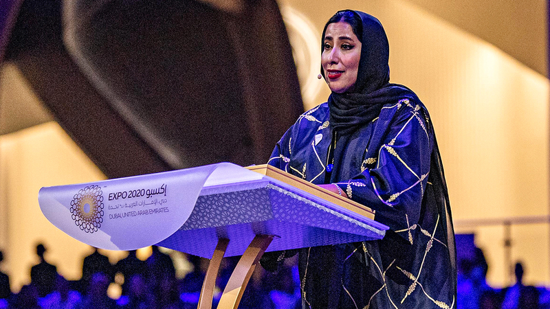 منى غانم المري: «نحتاج إلى قيادة الأمل للمرأة في المنطقة، والعمل على زيادة المساواة بين الجنسين، ما يسرّع من النمو والازدهار».