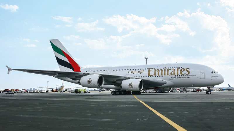  «طيران الإمارات» تعيد تدوير أول طائرة «A380» تخرج من الخدمة