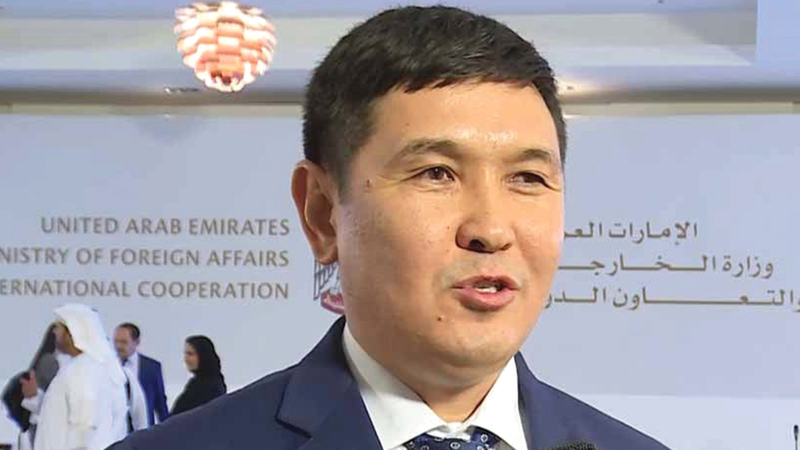 ماديار مينيليكوف: «الإمارات تعد عمقاً استراتيجياً وتنموياً واقتصادياً لكازاخستان».