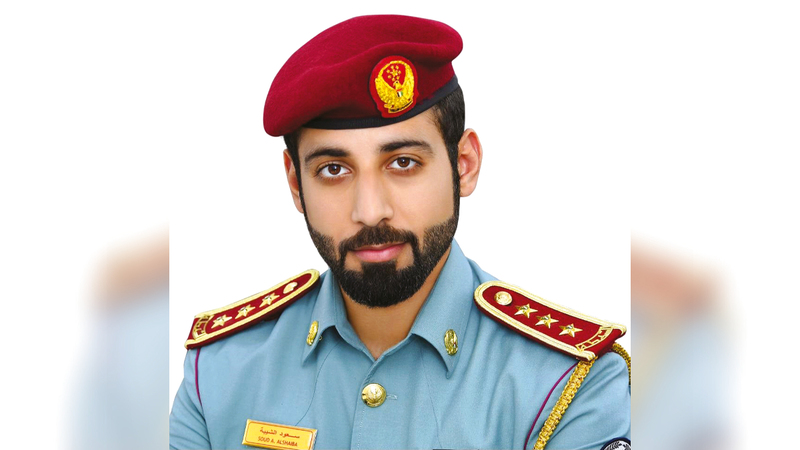 النقيب سعود الشيبه: «الحملة استهدفت تعزيز السلامة المرورية للسائقين على مستوى الإمارة».