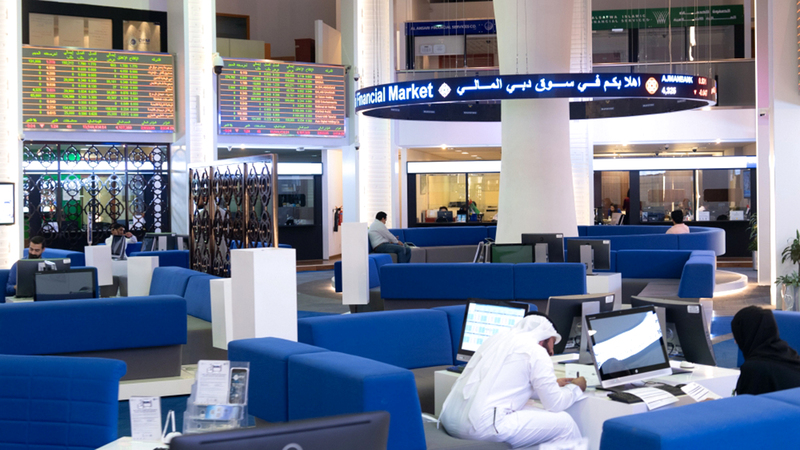 سهم «سوق دبي المالي» واصل ارتفاعه بالنسبة القصوى للجلسة الثالثة على التوالي.   أرشيفية