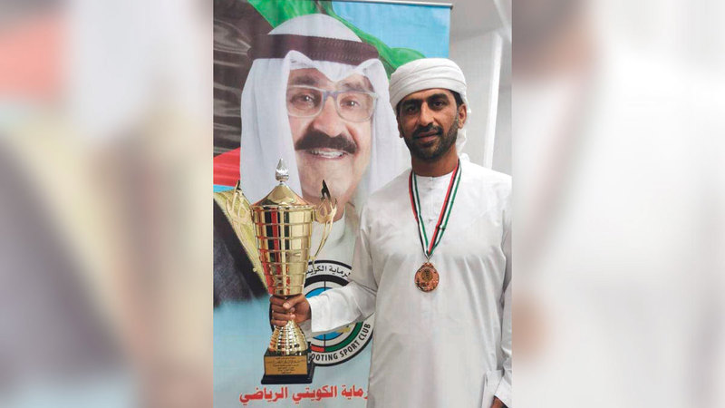 صورة العرياني يحصد برونزية كأس ولي عهد الكويت للرماية