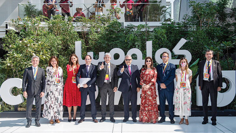 مشاركون في فعالية «بروكولومبيا» أكدوا اقتناعهم بإمكانات أسواق الشرق الأوسط وشمال إفريقيا.   من المصدر