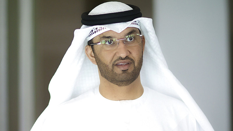 سلطان الجابر: «الإمارات تنظر إلى العمل المناخي كفرصة للنمو الاقتصادي والاجتماعي المستدام».