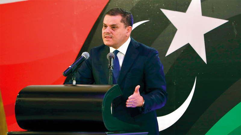 الدبيبة يسعى إلى الترشح في الانتخابات.   أرشيفية