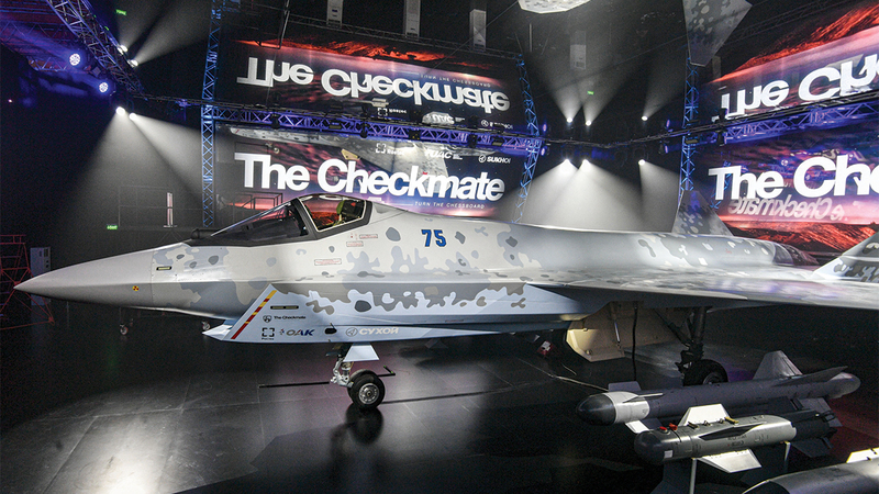 «Checkmate» مقاتلة خفيفة ذات محرك واحد من الجيل الخامس.    من المصدر